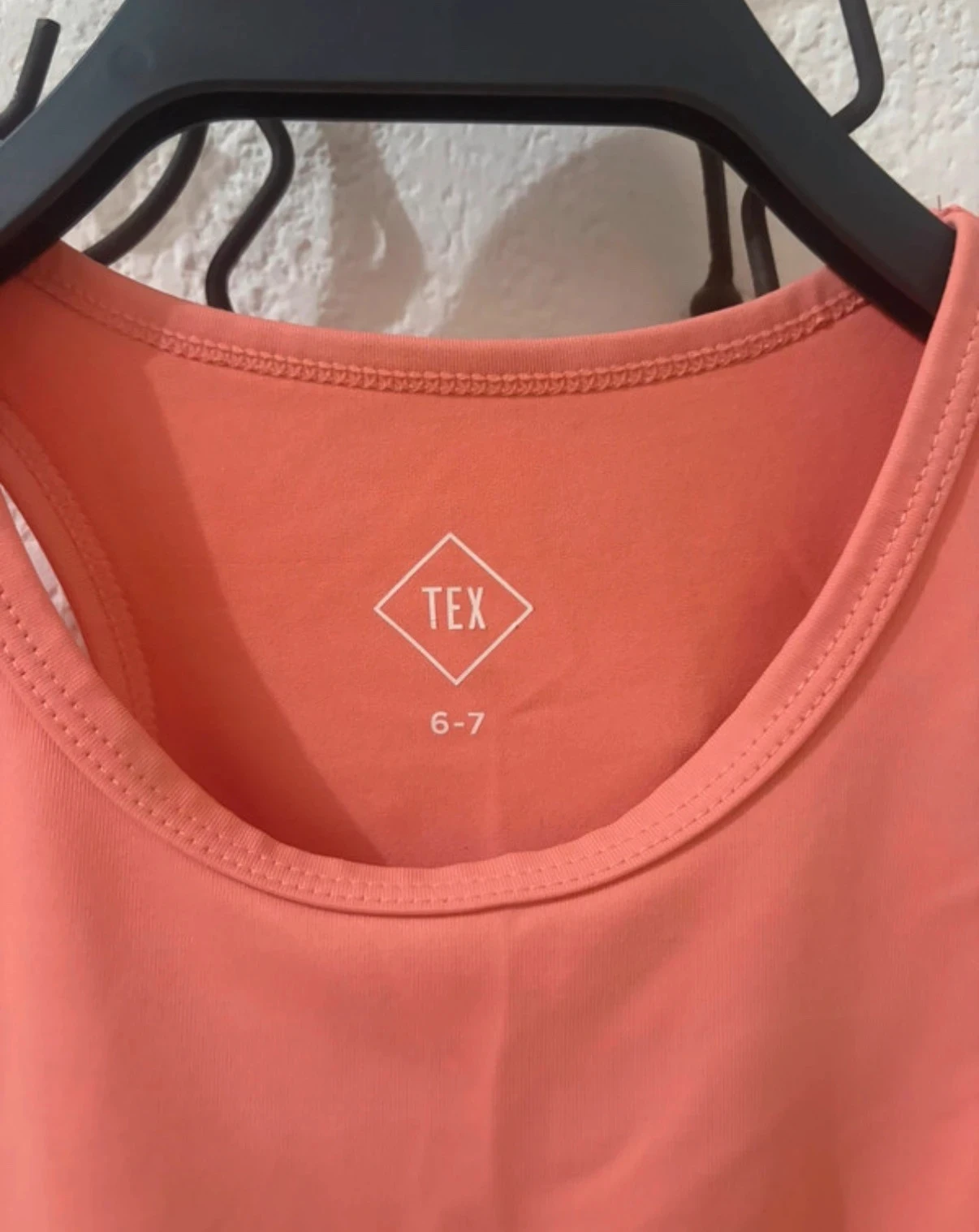 Top deportivo técnico Tex viejo rosa espalda de nadador - Talla 6-7 años - Ideal para gimnasia y danza – photo 4